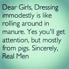 guys are dumb quotes and pics | ... dressing immodestly is like ... via Relatably.com