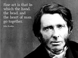 No 44 John Ruskin | Art Quote of the Day via Relatably.com