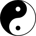 Images correspondant le yin et le yang
