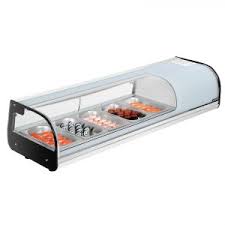 VEVOR Sushi Display Case Refrigerator, 52L Commercial ...