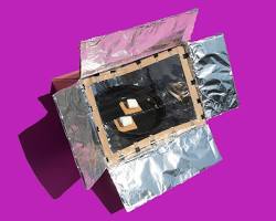 Make a solar oven