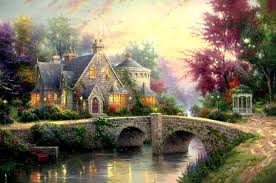 Résultat de recherche d'images pour "thomas kinkade"