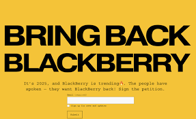 BlackBerry: Gen Z को भा रहा है पुराना कीबोर्ड वाला फ़ोन, क्या है वजह? - Imagen principal del artículo