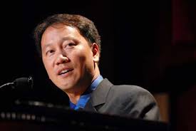 Tennis star Michael Chang speaks at the 21st Annual Great Sports Legends Dinner to benefit The Buoniconti Fund to Cure Paralysis at the Waldorf Astoria in ... - Img214238866
