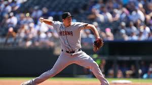 Arizona Diamondbacks celebrating a dramatic win over the Kansas City Royals