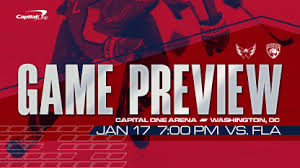 Capitals Face Panthers in Homestand Finale