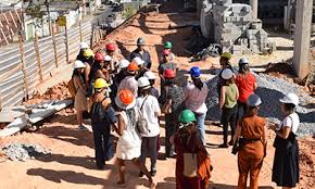 Comsiv visita obras da Casa da Mulher Brasileira em BH