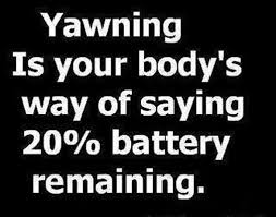 Hand picked 8 celebrated quotes about yawning image English ... via Relatably.com