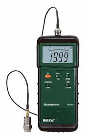 EXTECH, Vibration, 10 to 1 KHz, Vibration Meter Kit - 6RGK2 ...