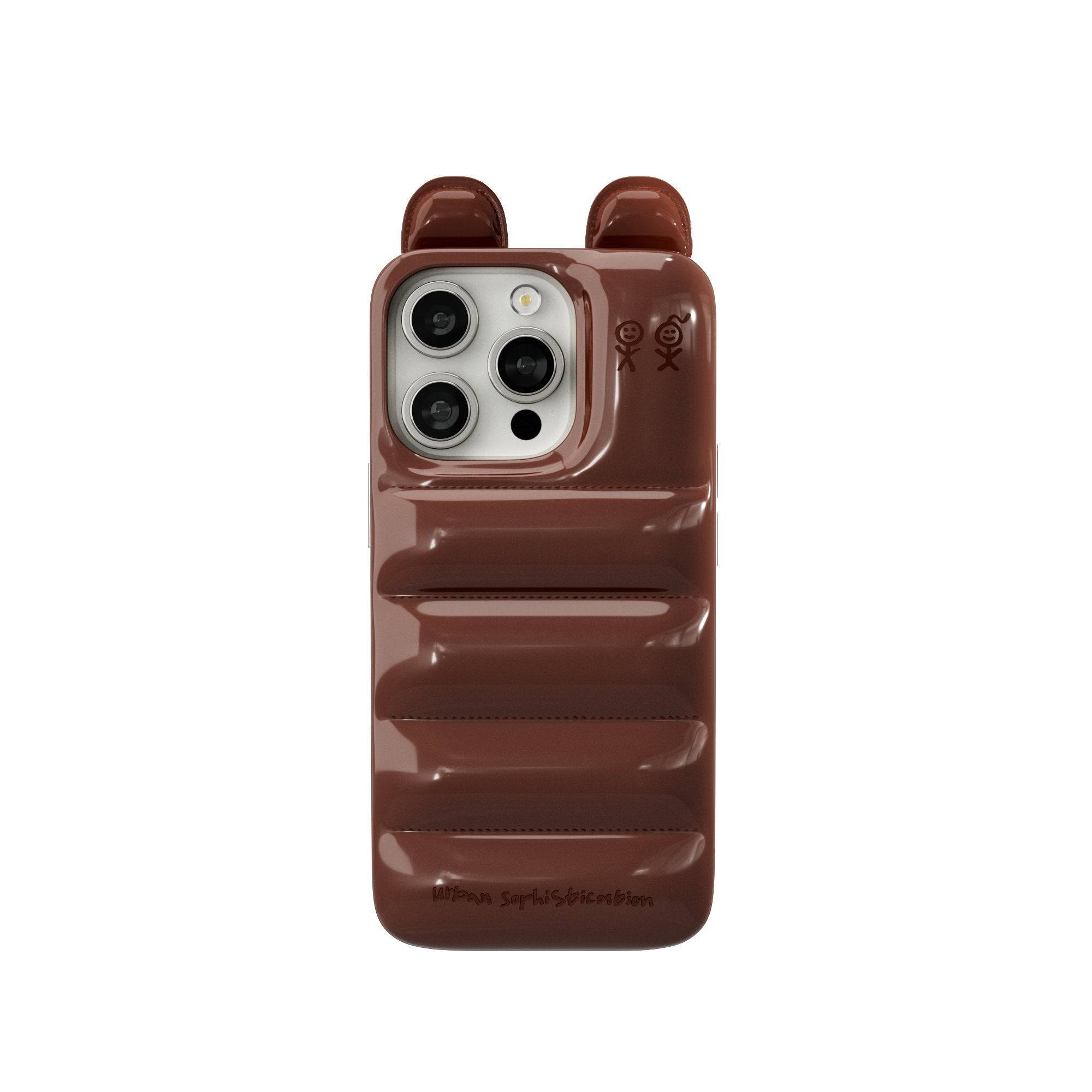 The Puffer Case Teddy Bear iPhone