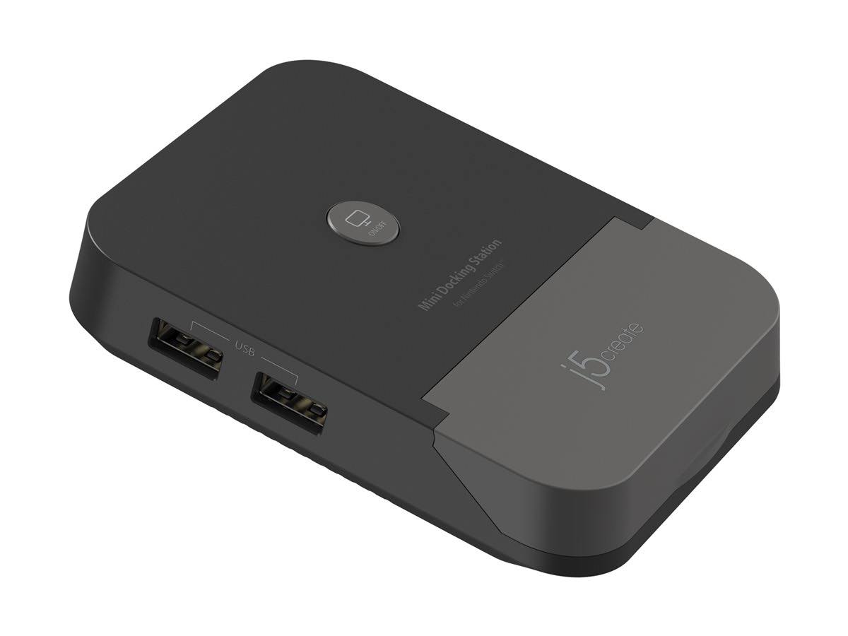 j5create Mini Docking Station for Nintendo Switch