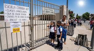 Por ola de calor optaron suspender clases en el estado: Educación🎦