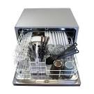 Sunpentown Countertop Dishwasher, Silver - m