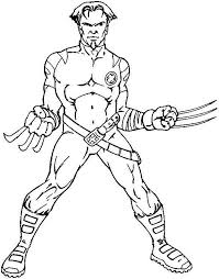 Image result for coloring pages wolverine