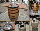 10ideas about Wine Barrel Table on Pinterest Wine Barrels