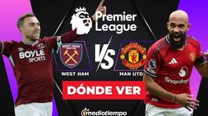 West Ham vs. Manchester United: dónde y a qué hora ver EN VIVO J26