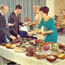 Image result for buffet dinner party