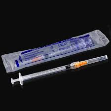 Disposable 1ml syringe with 25G 1inch Lab Supplies ...