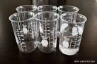 Beaker drinking glasses