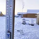 Even eyelashes freeze: Russia sees