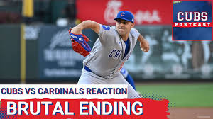 CUBS POSTCAST: BRUTAL ENDING after PCA 2 run bomb in the top of the 10th, Chicago Cubs lose 3-2