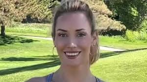 Paige Spiranac 'gets jiggly with it' as she shows off super slow-mo swing in very revealing top