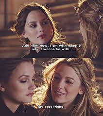 blair and serena friendship | Tumblr via Relatably.com