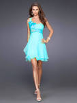 Robe bleu turquoise - m