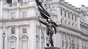 Blinded by the flag: Is this mystery statue in London a new Banksy?