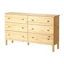Unfinished Bedroom Chests of Drawers: Pine, Oak, Maple