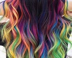 Image de Rainbow ombre hair