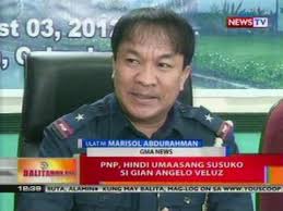 PNP, hindi umaasang susuko si Gian Angelo Veluz | Balitanghali | GMA News Online - bt_080412_11
