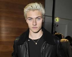 Lucky Blue Smith, trendy fashion male model