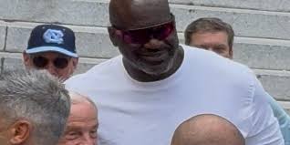 Shaq (DJ Diesel) chats with Roy Williams, plays music at UNC before football game