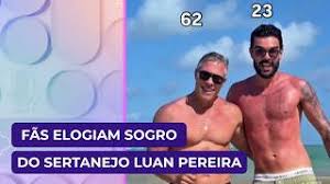 Luan Pereira compara físico com sogro e diverte a web | Fofocalizando 08/10/26