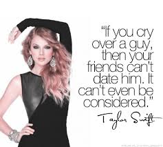 If you cry over a guy, then your friends don&#39;t date him. It can&#39;t ... via Relatably.com