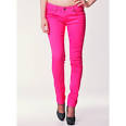 Celebrity Pink Neon Skinny Jeans at Amazon Women s Jeans store