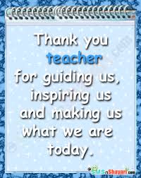 thanks for my teacher day for giving a inspiring guidance us and ... via Relatably.com