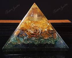 ancient Egyptian technology copper crystals healing energy art, AI generated