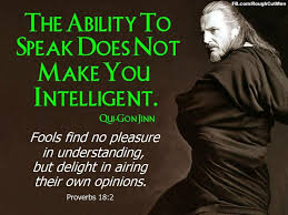 Qui-Gon Jinn | Quotes | Pinterest | The Bible, Awesome and Star Wars via Relatably.com