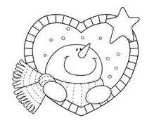 Image result for coloring book snowmen