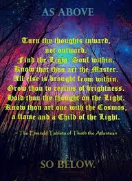 Image result for emerald tablets of thoth