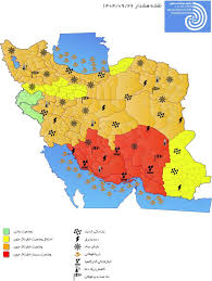- نقشه هشدار قرمز هواشناسی برای چهارشنبه ۲۶ آذر