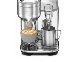 Breville Nespresso Vertuo Creatista Single Serve Coffee Maker, Espresso Machine, BVE850BSS  Brushed Stainless Steel, Medium