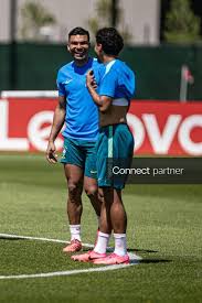 Licensable picture: Treino da Seleção Brasileira