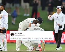 New Zealand celebrating victory over Sri Lanka