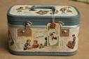 Decoupage vintage suitcase Sydney