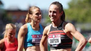 jenny simpson running event collapse