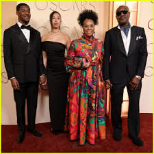 Delroy Lindo Attends Oscars 2026 With Wife Nashormeh Lindo & Family