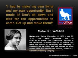 Quotes by Madam C. J. Walker @ Like Success via Relatably.com